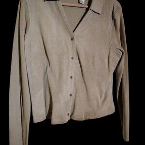 Jones New York Sweater, Size Large, Tan